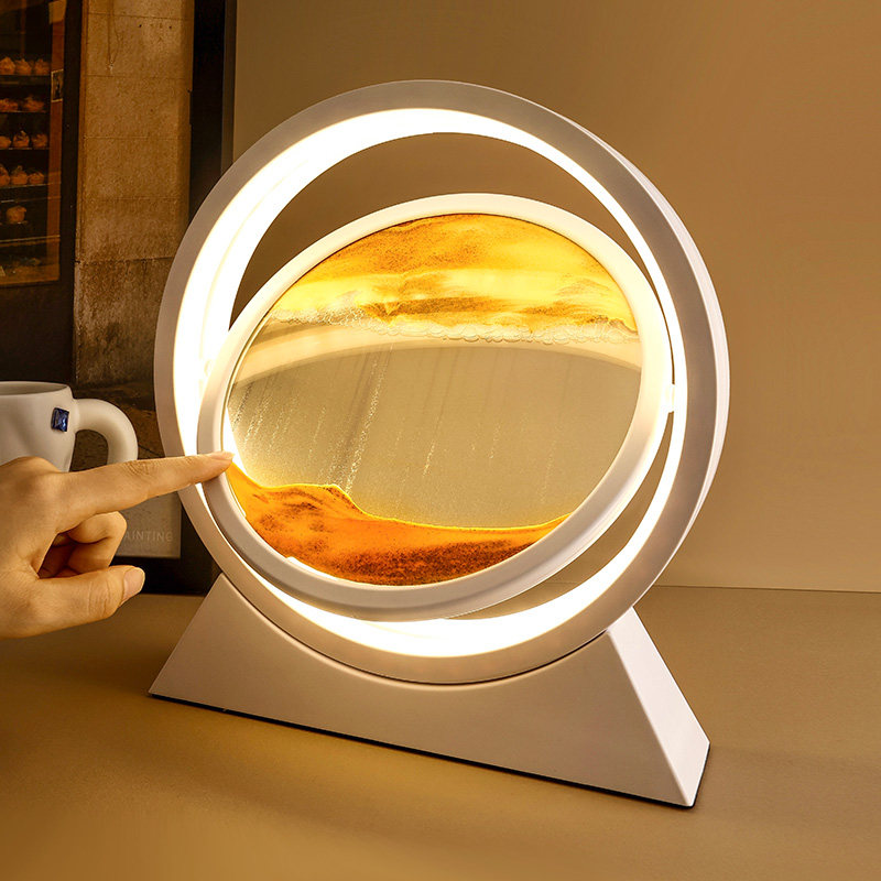 创意流沙画摆件家居客厅艺术沙漏夜灯电视柜酒柜装饰乔迁新居礼品,家居饰品,装饰摆件,淘宝优惠券,粉丝福利购,淘宝优惠卷