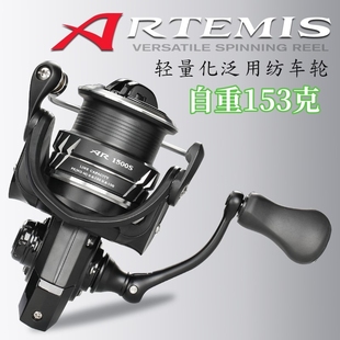 钓之屋新款 探猎者超轻微物路亚纺车轮斜口浅线杯远投泛用鱼线轮