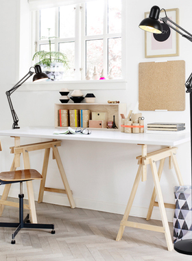 长臂折叠护眼落地灯客厅卧室立灯学习工作纹绣麻将专用智能护眼灯