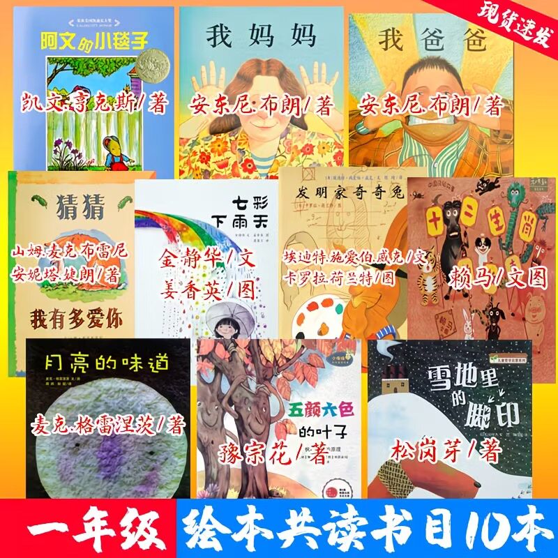 一年级绘本书目注音版双胞胎兄弟我爸爸小黑鱼石头汤神奇的校车等