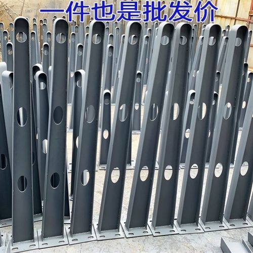 定制雨棚钢梁铁支架牛腿钢结构H型变截钢玻璃雨篷幕墙爪门头挑梁