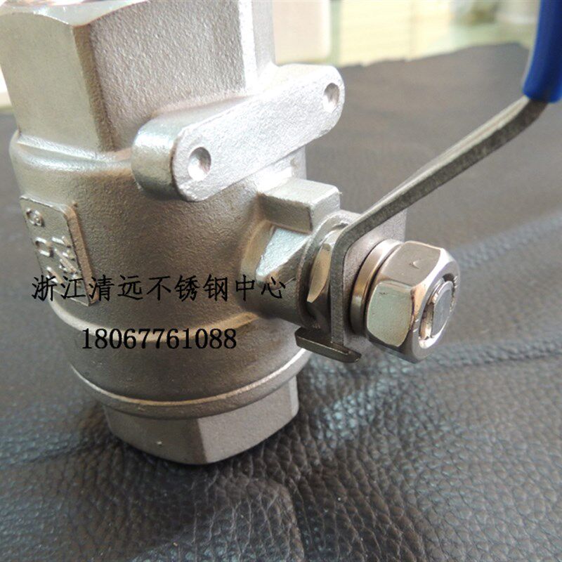 304不锈钢2片式球阀二片式2pc丝口NPT美标球阀G螺纹直螺纹Q11F16P