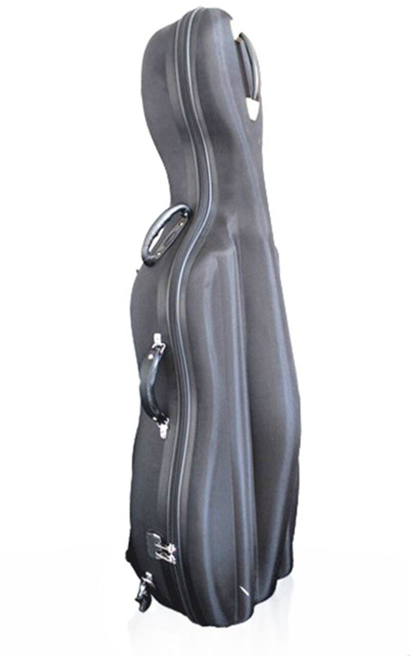 优质大提琴琴盒4/4 1/2大提琴盒子1/4配滑轮 硬大提琴琴箱3/4