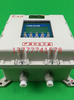 ExdIIBT6防爆仪表控制箱BJX-300*300数显温控防爆箱控制箱铸铝箱