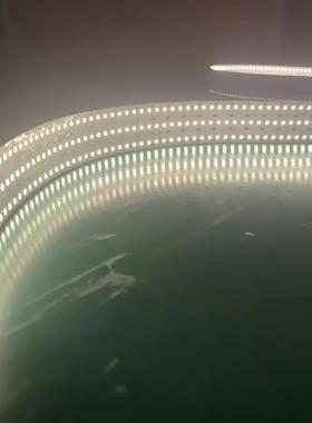 360灯三排2835灯带显指90 功率30W 42MM板宽铝槽透光灯带