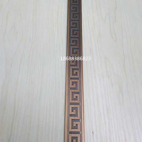 古铜色回字形雕花T型装饰镶嵌铜条压条门压铜条 背景墙玄关铜屏风