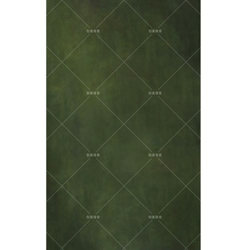 影楼绿色油画布肌理拍照背景布室内绿色背景写真儿童肖像油画写真