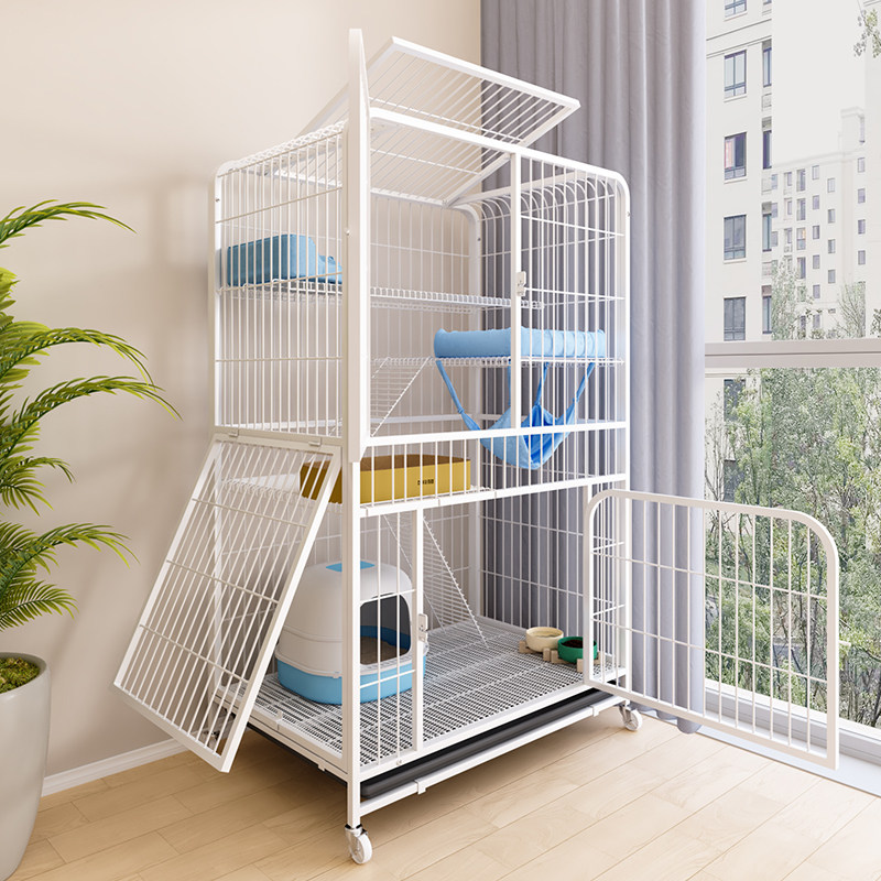猫笼子家用室内超大自由空间多层厕所一体不占地猫咪屋舍猫别墅窝,宠物/宠物食品及用品,猫笼子/猫别墅,淘宝优惠券,粉丝福利购,淘宝优惠卷
