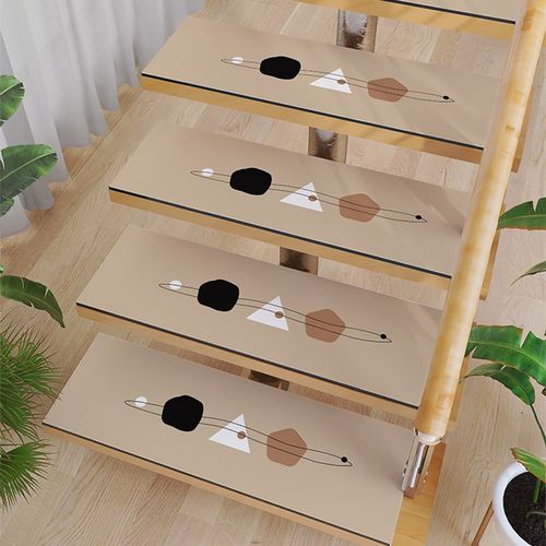 商用皮革楼梯垫可擦洗复式木楼梯防滑高级地毯垫室外室内通用地垫