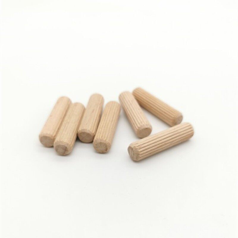 榉木圆木肖木塞木棒木榫棒木钉楔子 木针 木栓家具连接件500粒