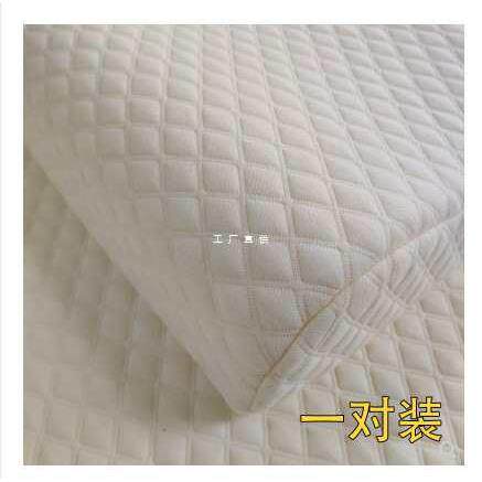 四季橡胶枕头枕套乳胶枕套60x40一对装50x30蝶形大人棉质儿童