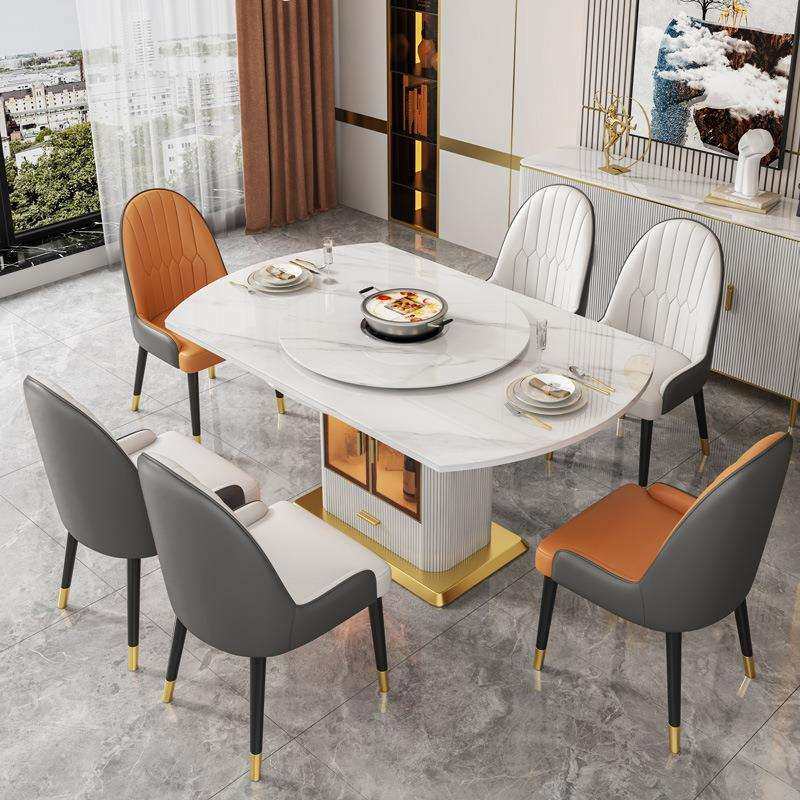 轻奢餐桌新款岩板可伸缩电磁炉一体折叠家用小户型现代简约多功能,电子元器件市场,其它元器件,淘宝优惠券,粉丝福利购,淘宝优惠卷