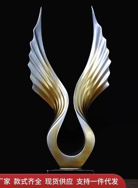 北欧风创意家居酒柜电视柜树脂工艺品装饰摆件办公室桌面艺术摆设