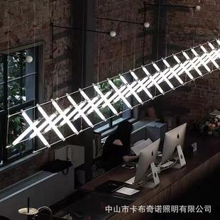 设计师马扎吊灯蔡烈超工作室灯极简创意办公室吧台酒店餐厅灯