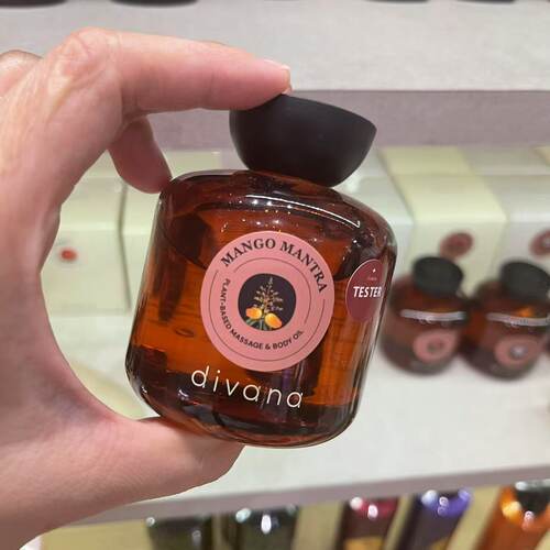 保税 泰国进口divana按摩精油夜之皇后玫瑰茉莉柠檬草生姜100ml