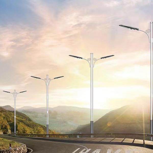 市电路灯道路超亮防水led路灯户外灯220v6米路灯杆全套直杆路灯头