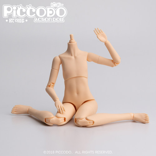 Piccodo皮可哆 P20素体手组8分bjd官方可动人偶ob22娃娃12分gsc头