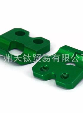 川崎KX250F 04-16的绿色数控制动管路软管夹持器