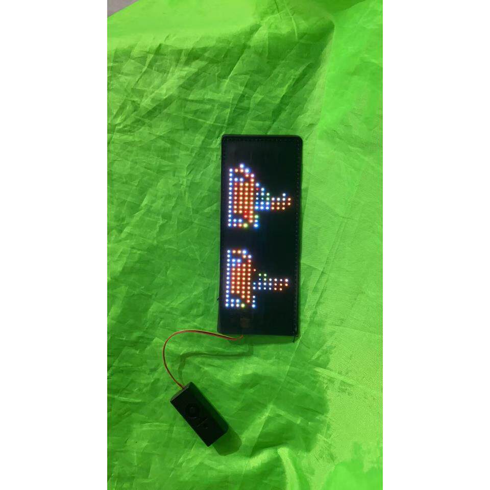 全彩车载led显示屏车贴汽车后窗玻璃超薄广告屏新柔性屏全彩车贴