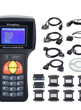 T300 Key Programmer V23.9英语/西班牙语蓝色黑色钥匙匹配仪