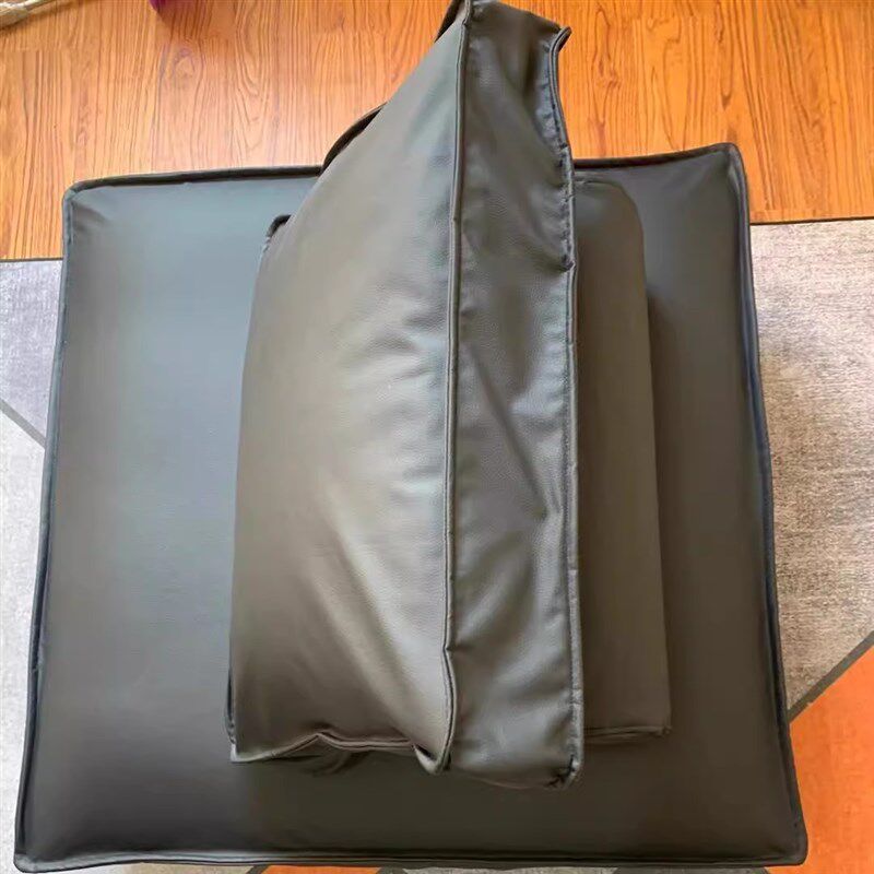 模块豆腐块沙发套皮埃蒙特全包易拆洗生态皮高级感防尘防水防猫抓