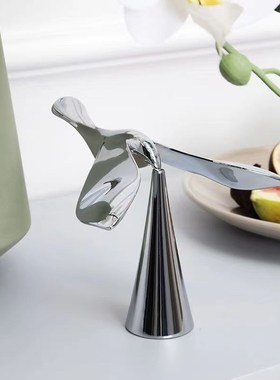 飞鸟开瓶器平衡不倒翁锌合金啤酒起瓶器样板间茶几托盘装饰品摆件