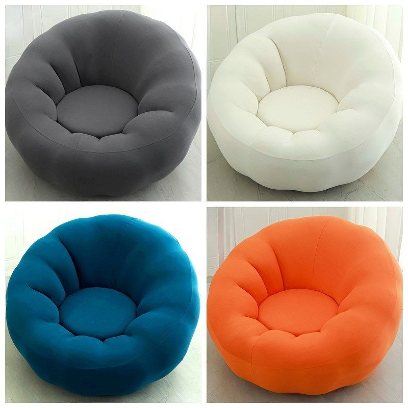 双人南瓜沙发套罩大圆形沙发套罩脚踏套罩懒人山姆单人南瓜椅套