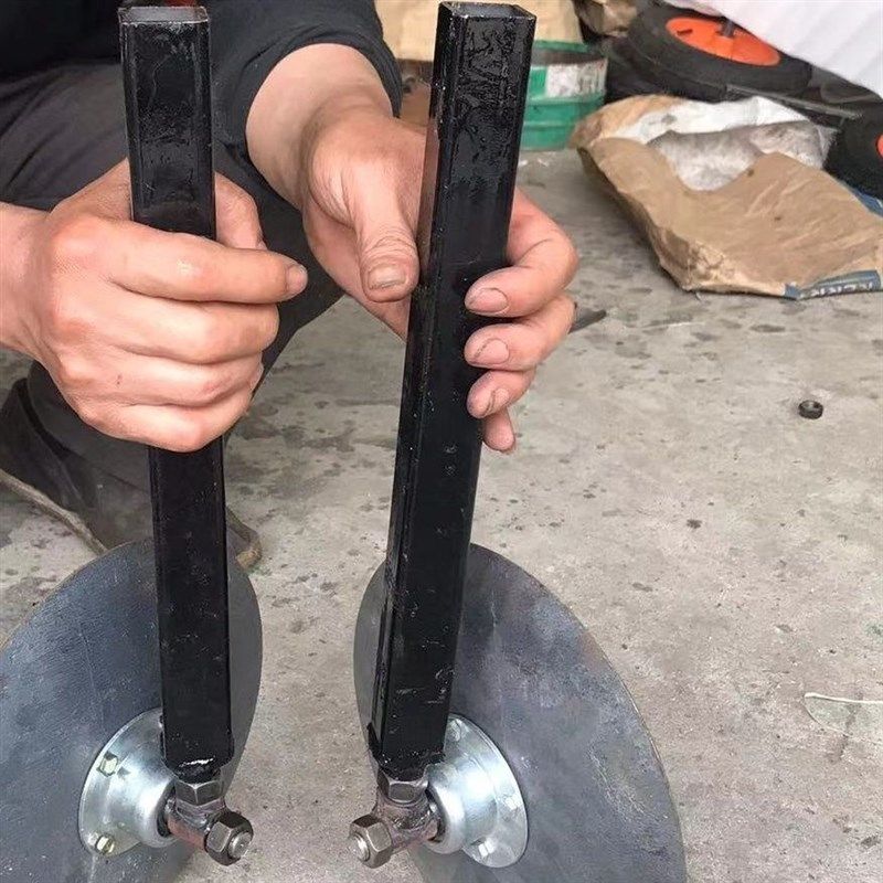 农用地膜覆盖机配件圆盘犁地覆土开沟器圆盘锰钢圆盘犁覆土盘图片