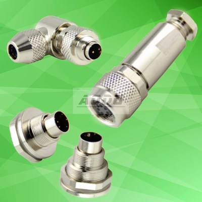 2/3/4/5/6/7/8芯M9金属IP68航空插头插座binder宾德711 712防水接