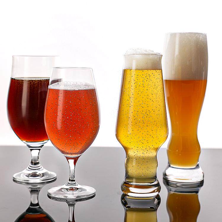 欧洲进口创意无铅玻璃果汁杯比尔森酒吧精酿啤酒杯水杯