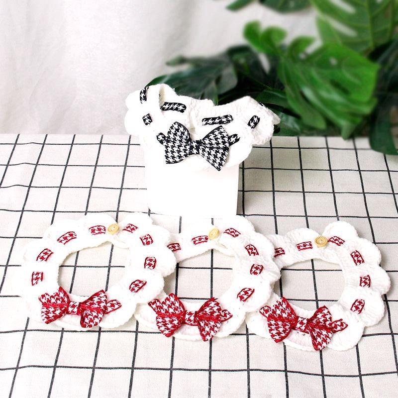 手工编织针织围脖饰品毛线宠物项圈猫咪项圈宠物可爱项圈布偶美短,宠物/宠物食品及用品,围巾/口水巾,淘宝优惠券,粉丝福利购,淘宝优惠卷