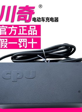 新业韩鸽电动车充电器CQ-6020D/CQ-7220D4812D48V96V22Ah两孔公插