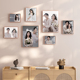 照片墙组合相框挂墙装 饰创意高级感洗相片客厅玄关墙面相册展示墙