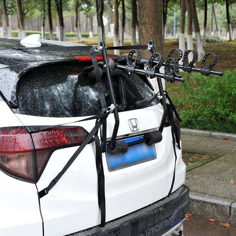 真图汽车单车架车载后挂式架子后拖车尾架三厢车SUV两厢车越野车