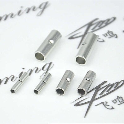 BN8长形中间接头 500只 铜连接管 电线对接头 接线端子 铜管