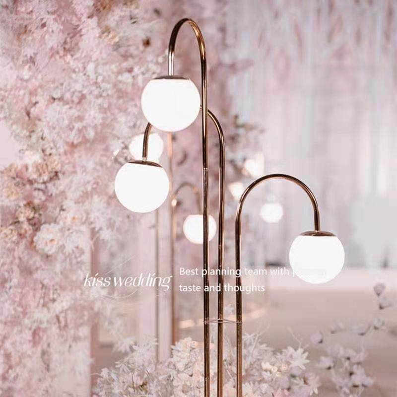 婚庆道具三头时光龙珠路引金色铁艺T台场景布置婚礼创意装饰,节庆用品/礼品,路引,淘宝优惠券,粉丝福利购,淘宝优惠卷