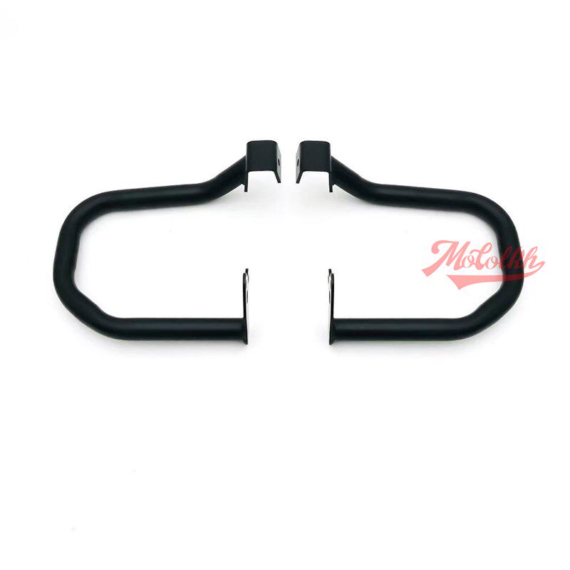 印第安侦察兵Bobber轻骑兵改装发动机前保险杠加厚护杠保护架