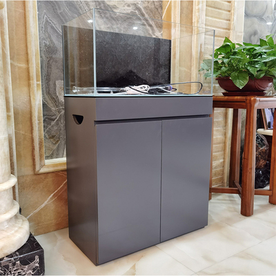 米熊超白鱼缸仿ADA柜子 实木底柜底座鱼缸架子鱼缸底柜地柜定做