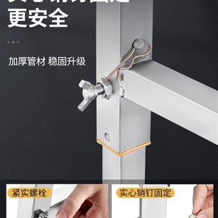 批灰马橙木工专用梯子马镫子马镫折叠铝合金油漆工专用凳子马凳