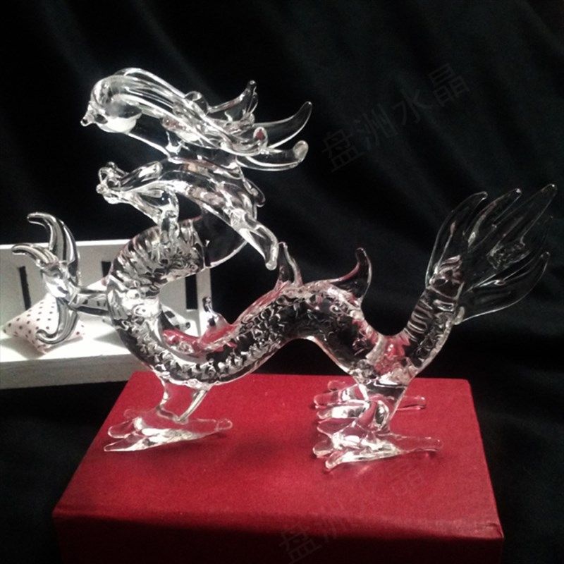 12生肖水晶十二礼品属相小摆件玻璃全套鼠牛虎兔龙蛇马羊猴鸡狗猪