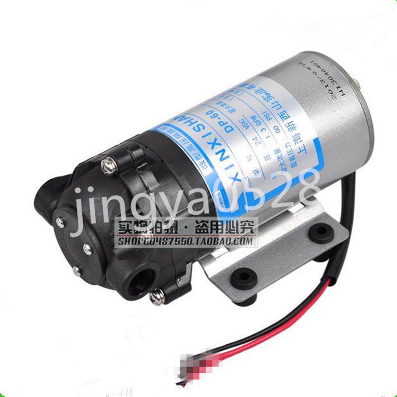 上海新西山微型高压隔膜泵DP-60A 水泵RO泵 自吸泵 直流泵12V24V