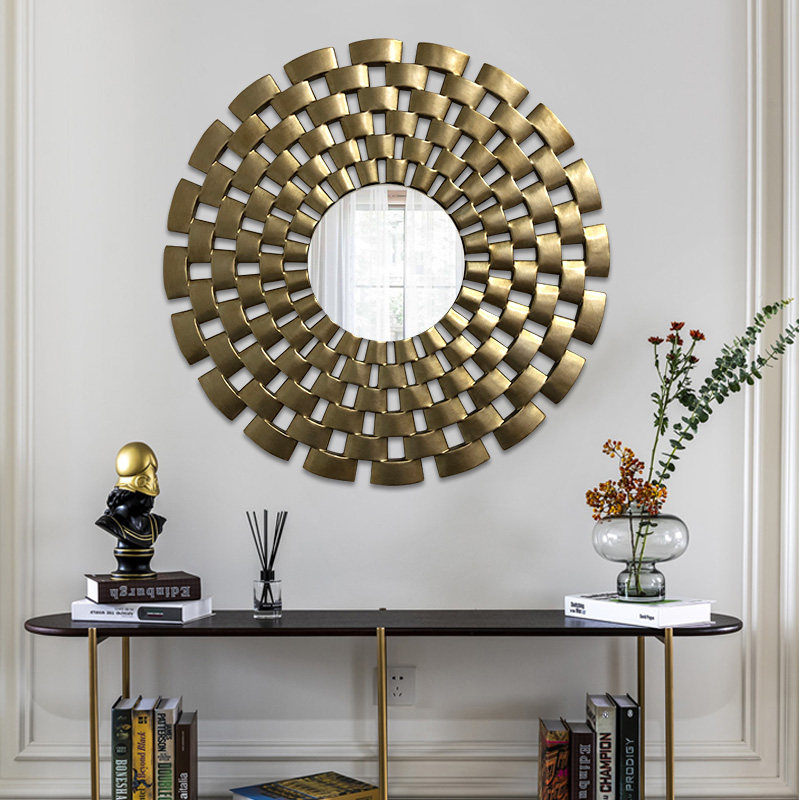 欧式壁挂镜子客厅壁饰背景墙餐厅走廊挂镜玄关定制镜3d立体装饰镜,住宅家具,其他,淘宝优惠券,粉丝福利购,淘宝优惠卷