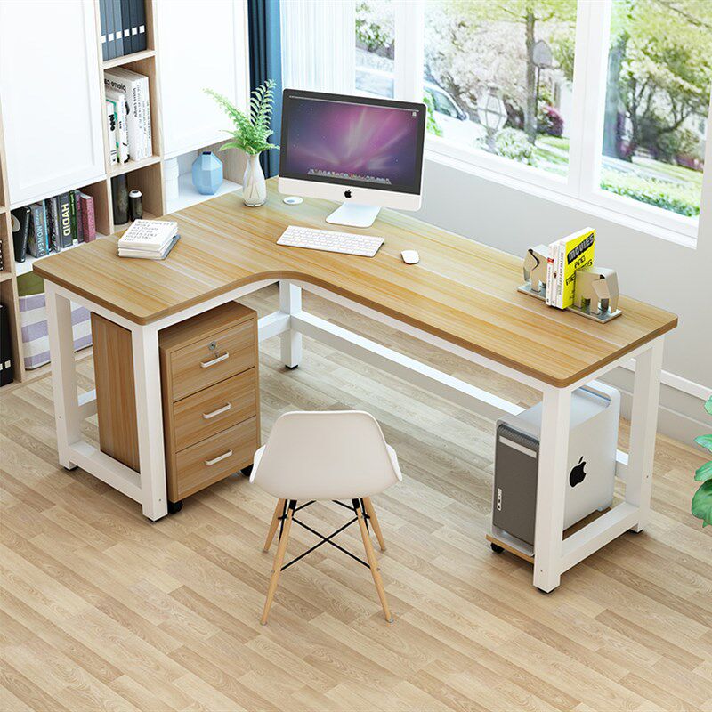 转角书桌电脑桌墙角拐角办公桌L型电脑台式桌家用简约经济型书桌