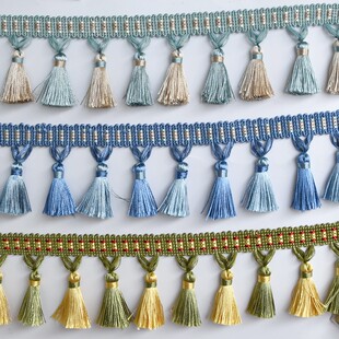 天河花边欧式 饰品婚庆用 全吊窗帘花边线绑缝边辅料配件家居纺织装