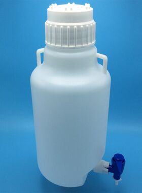 水瓶塑料瓶5000ml下口瓶 5000毫升大容量瓶5L瓶 实验室耗材带水龙