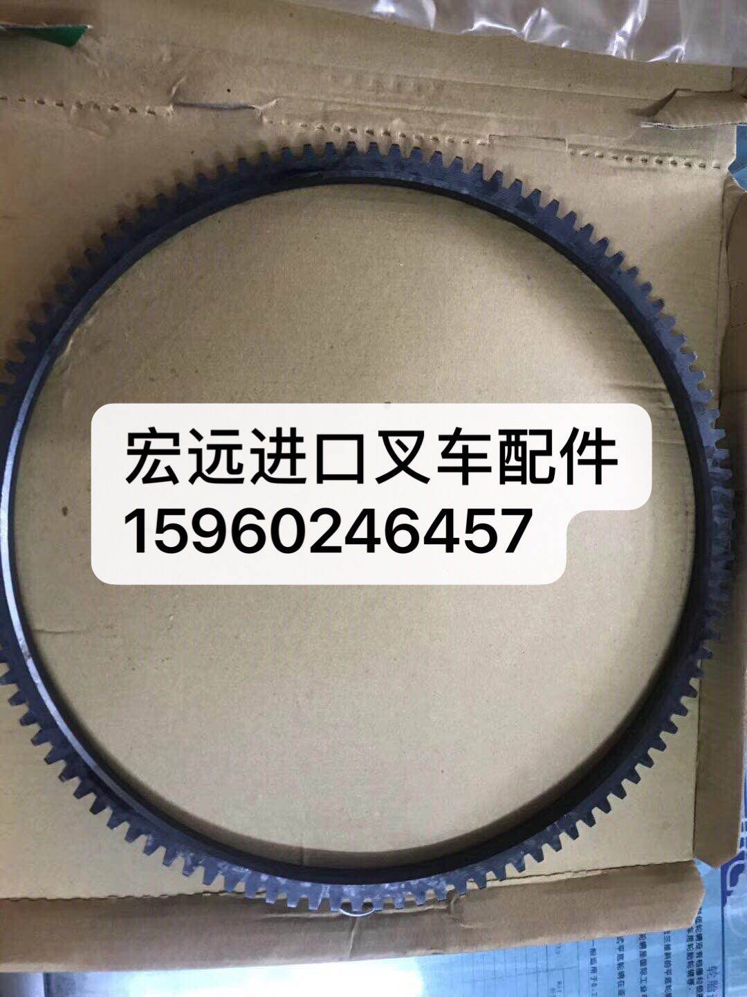 进口叉车发动机大修配件 小松叉车配件 洋马柴油叉车4D94E/LE齿圈