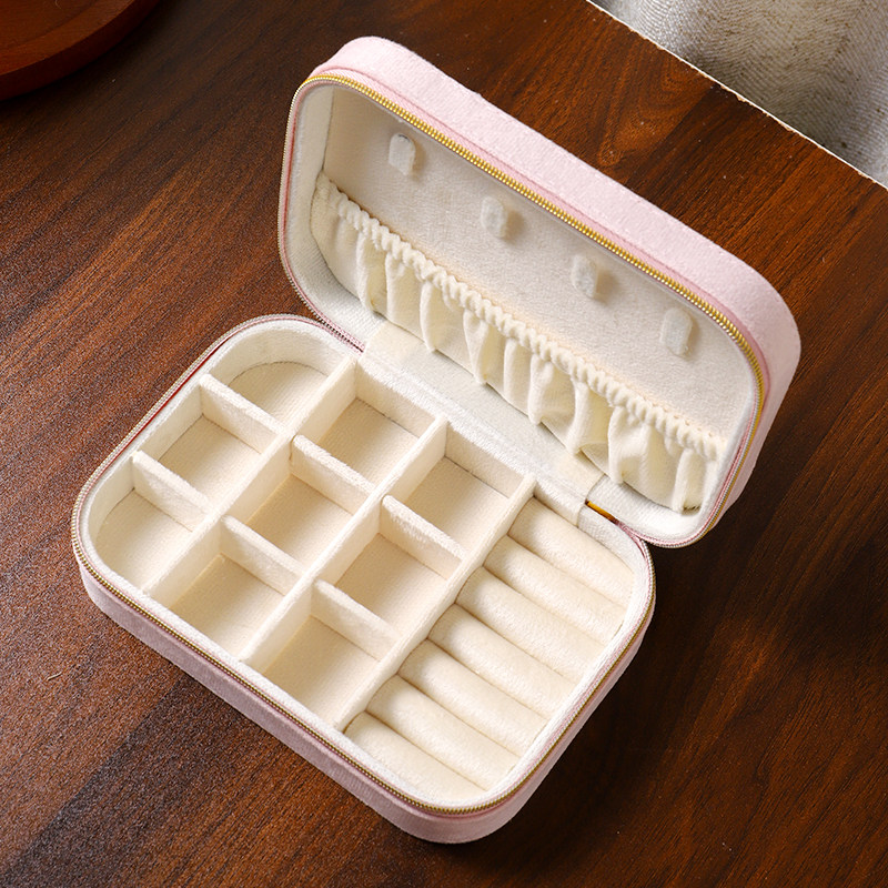 《老兵臻宝汇》花花宠粉专拍-首饰收纳盒（粉）,珠宝/钻石/翡翠,其他,淘宝优惠券,粉丝福利购,淘宝优惠卷