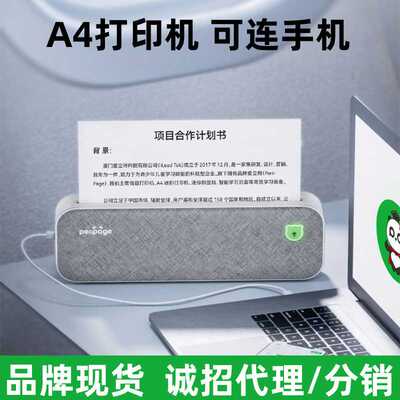 PeriPage爱立熊 A40打印机 家用小型热敏 学生作业 打印机迷小型