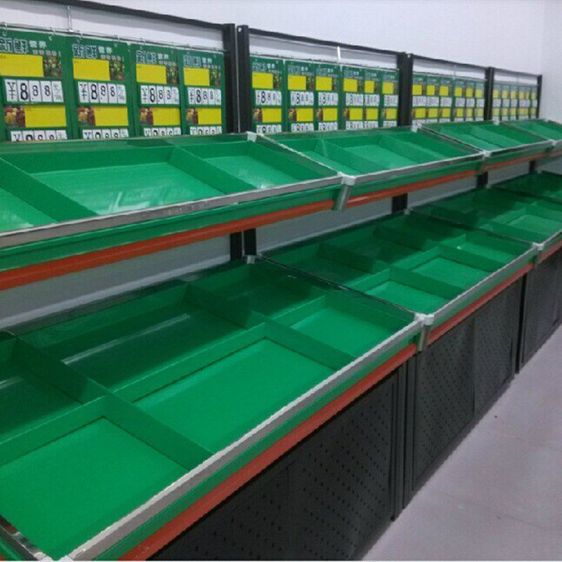 水果货架 超市蔬菜水果架 果蔬架 精品蔬菜水果展示架生鲜果蔬架