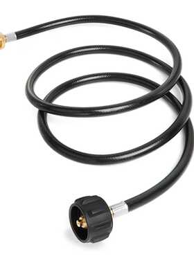 4FT/6FT/12FT QCC燃气管转一磅减压阀接口丙烷连接管烤炉延长管